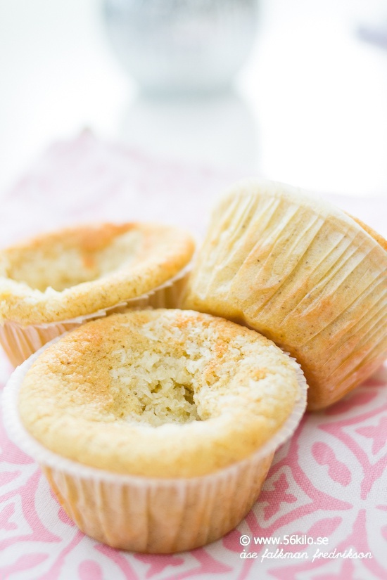 LCHF Kokosmuffins med krisp
