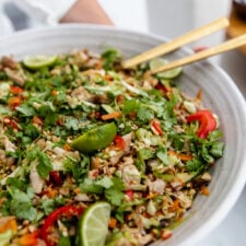 Asiatisk kycklingsallad