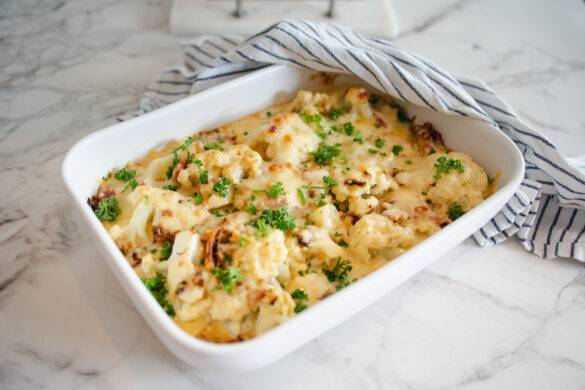Blomkålsgratäng – Krämigt, lättlagat och nyttigt recept - 56kilo ...