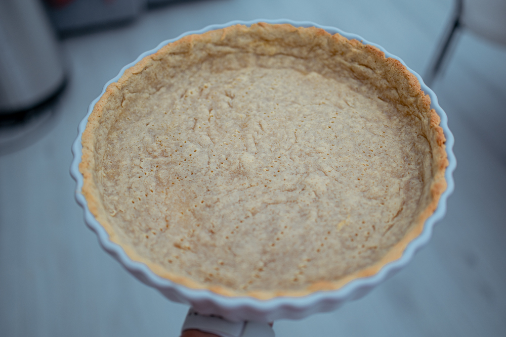 jordgubbspaj low carb glutenfri med jordgubbar