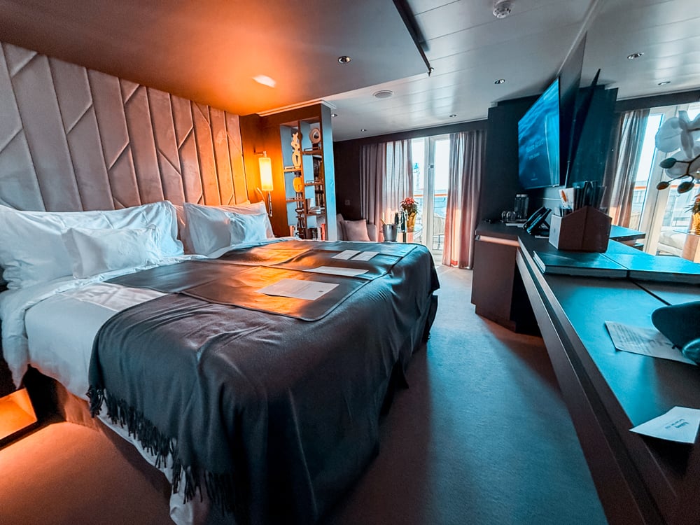 Detaljer i sviten på Explora Journeys