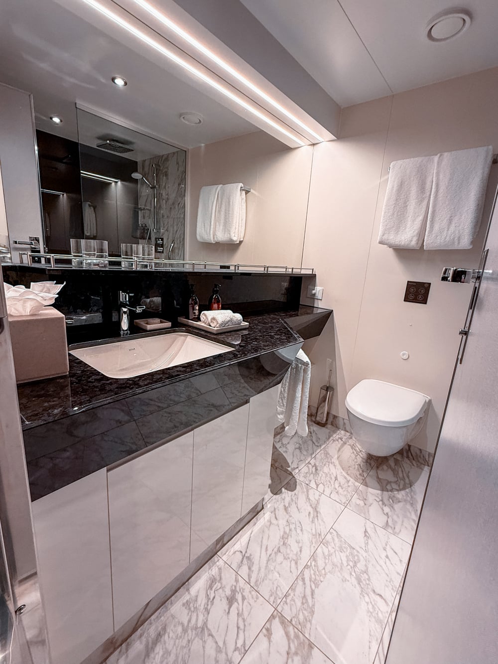 Sviten ombord på Explora Journeys