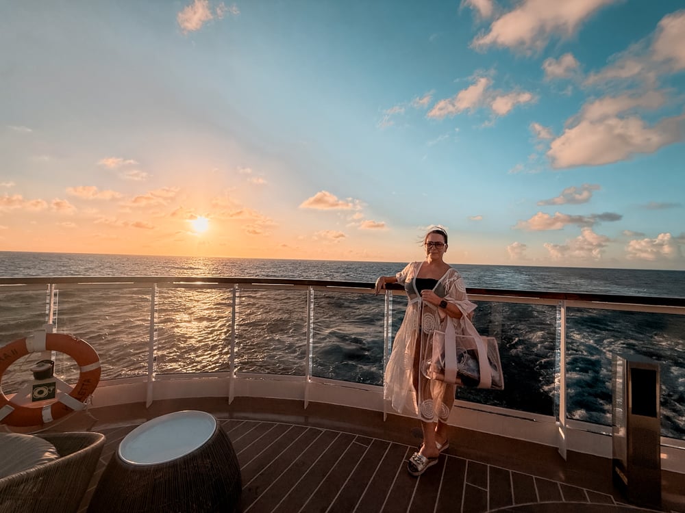 Avkoppling under kryssningen i Karibien