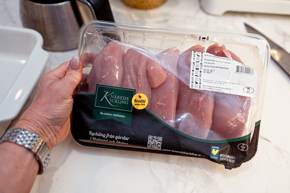 Gorgonzolakyckling i ugn – krämig kyckling med gorgonzolasås