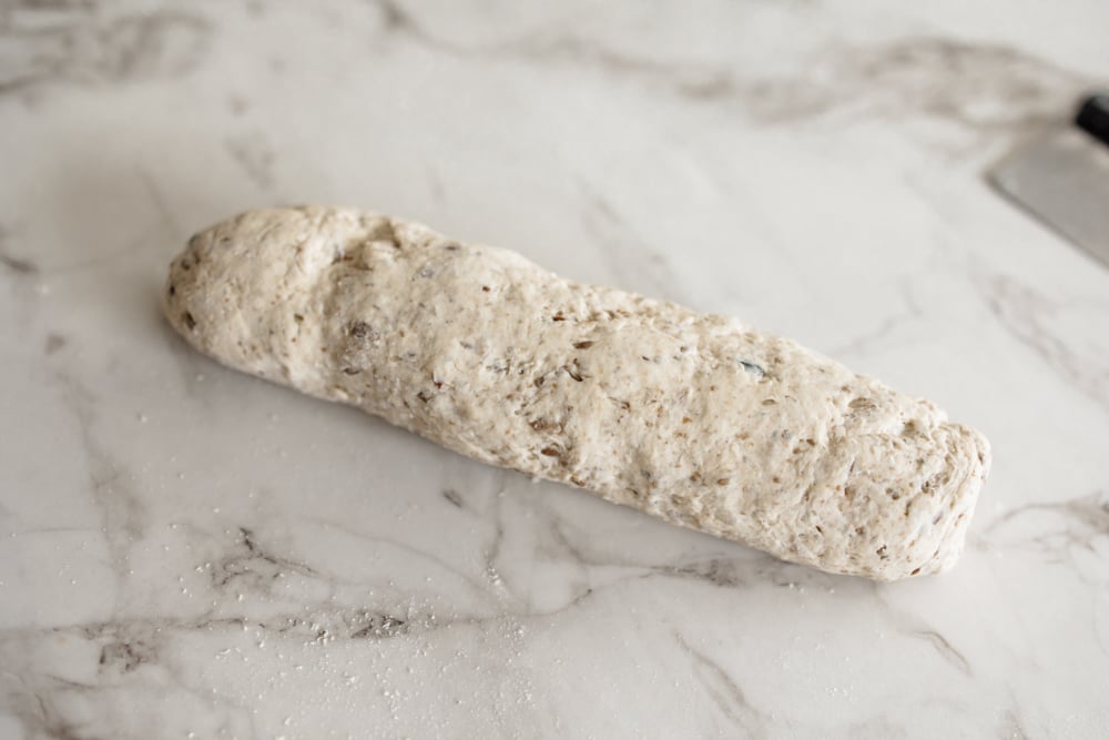 Formade yoghurtfrallor före gräddning